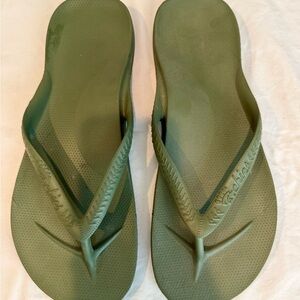 Archies Green Flip Flops